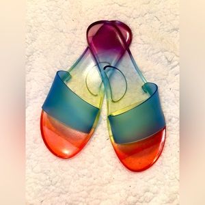 Clear Jelly Sandals